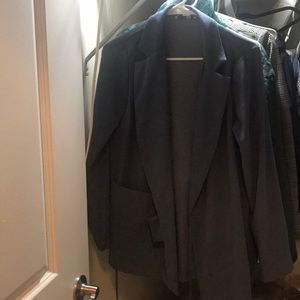 blue coat size S